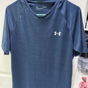 Under Armour Men's Short Sleeve Athletic Tee - Navy